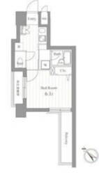 蔵前駅 徒歩1分 8階の物件間取画像